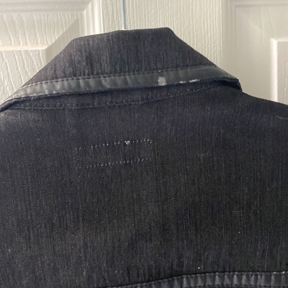 Black denim Escada Sport Designer Jacket - Picture 6 of 6